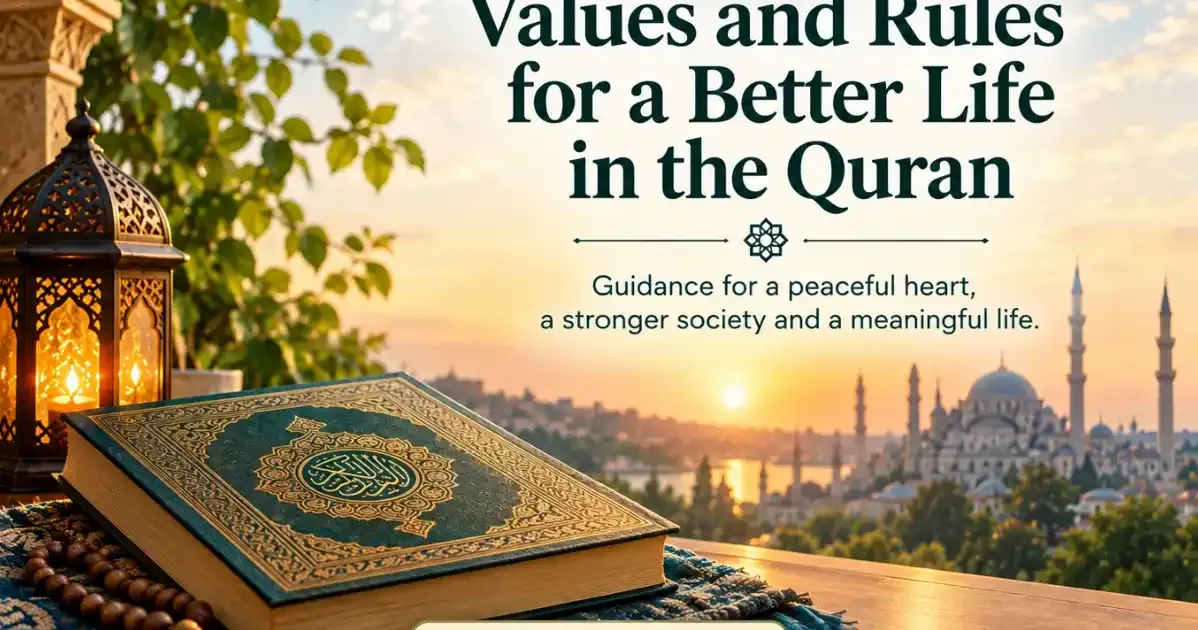 Values and Rules for a Better Life in the Quran